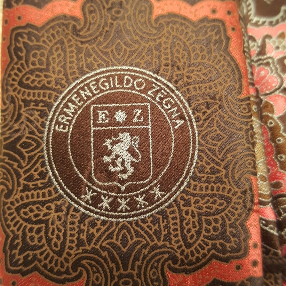 Ermenegildo Zenga men's tie - Picture 4 of 4